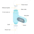 Hot Tub Water Temperature Monitor Electricity Home LED Display Shower Faucets Water Thermometer Bathing Temperature Meter