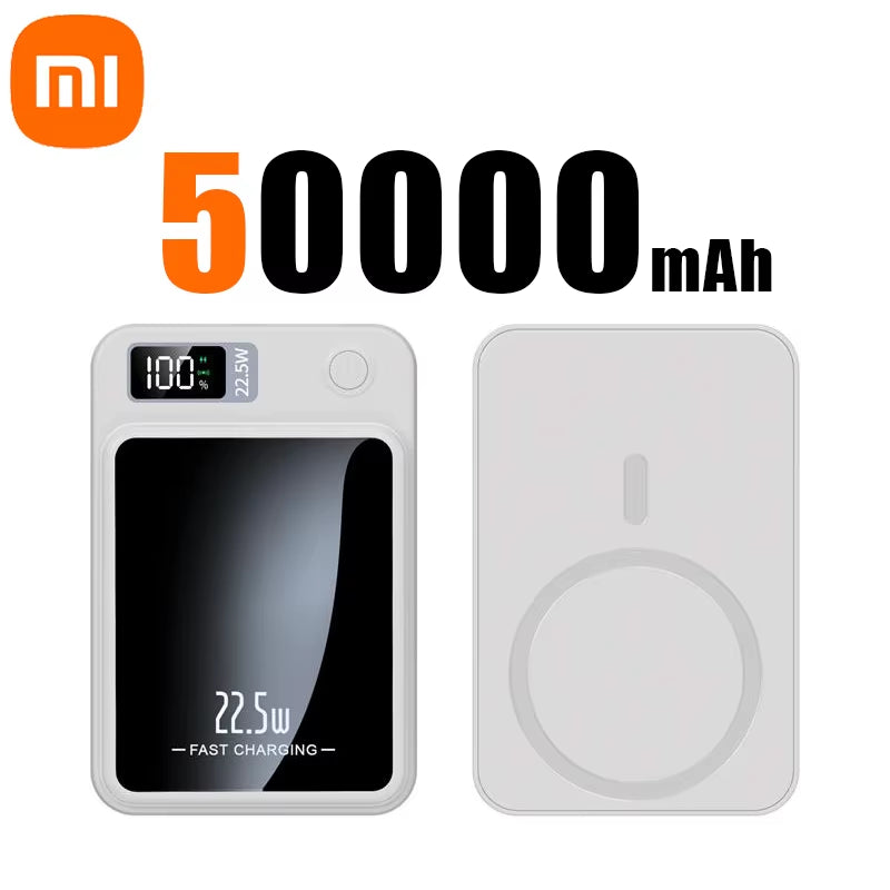 Xiaomi 2024 New 100000Mah Wireless Power Bank Magnetic Qi Portable Powerbank Type C Mini Fast Charger for Iphone Samsung